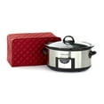 thumbnail image 1 of Covermates Keepsakes - Slow Cooker Cover - Dust Protection - Stain Resistant - Washable - Appliance Cover, Red, 1 of 5