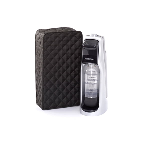 Covermates Keepsakes - Soda Maker Cover - Dust Protection - Stain Resistant - Washable - Appliance Cover, Black