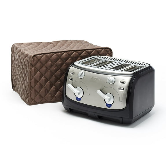 Covermates Keepsakes Toaster Cover - Dust Protection - Stain Resistant - Washable Appliance Cover, Bronze
