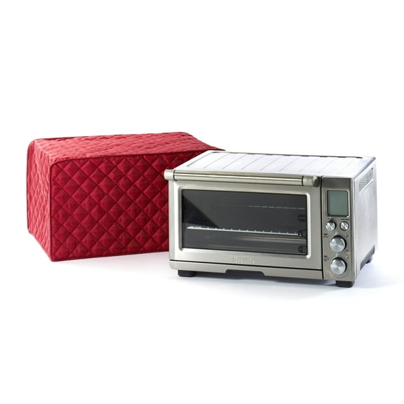 Covermates Keepsakes Toaster Cover - Dust Protection - Stain Resistant - Washable Appliance Cover, Red
