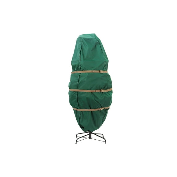 Covermates Keepsakes Upright Christmas Tree Storage Bag Superior Protection, Cinch Straps Holiday Storage, Green
