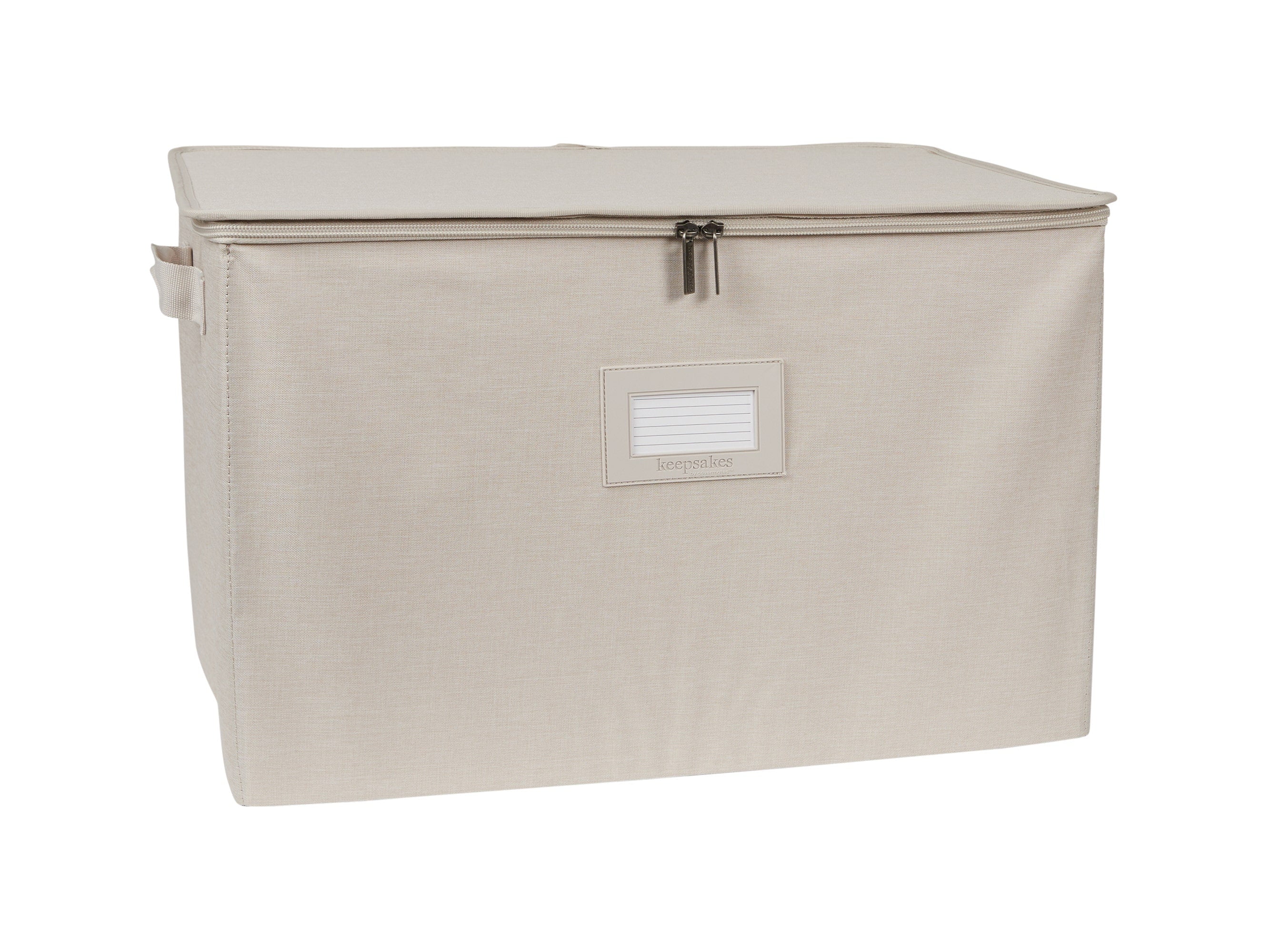 Covermates Keepsakes - Zip-Top Storage Box - Heavy Duty Polyester ...