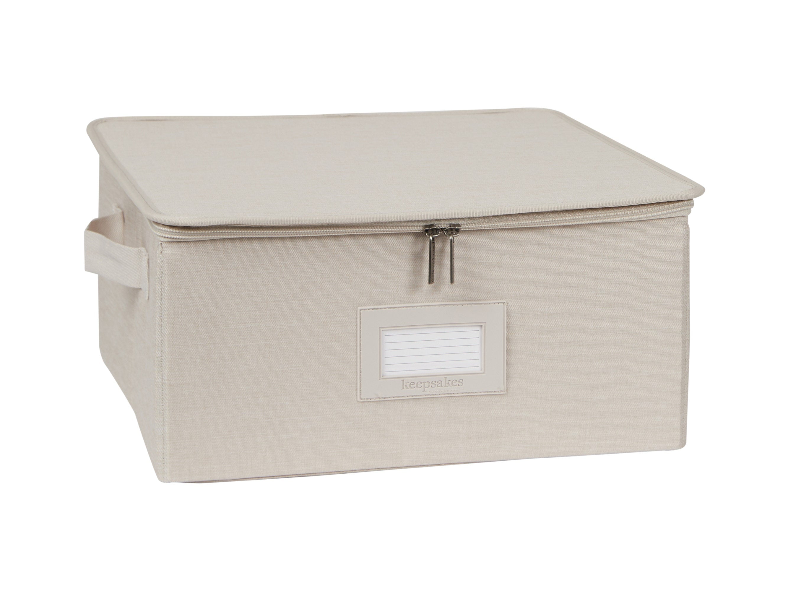 Covermates Keepsakes - Zip-Top Storage Box - Heavy Duty Polyester ...