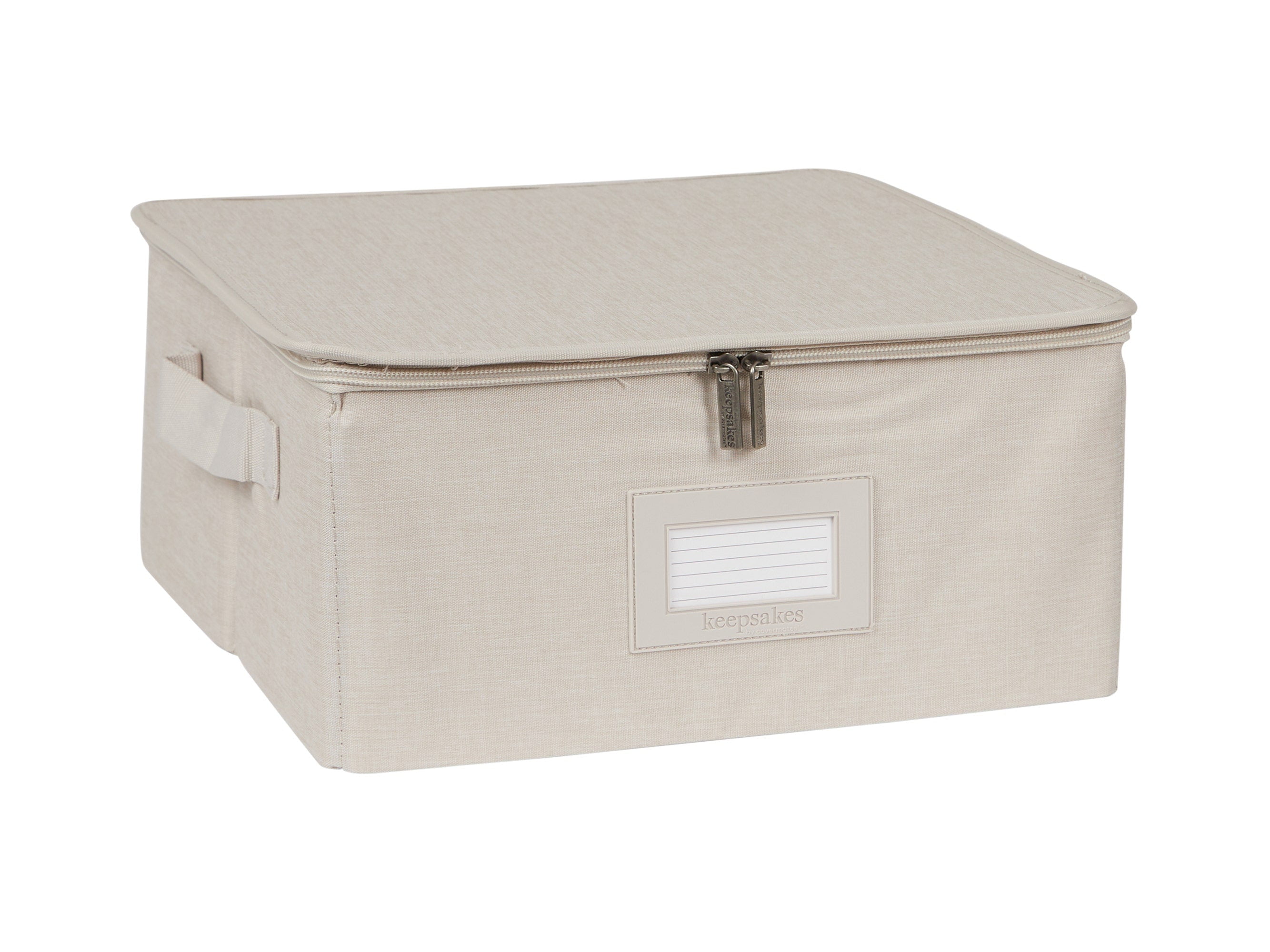 Covermates Keepsakes - Zip-Top Storage Box - Heavy Duty Polyester ...