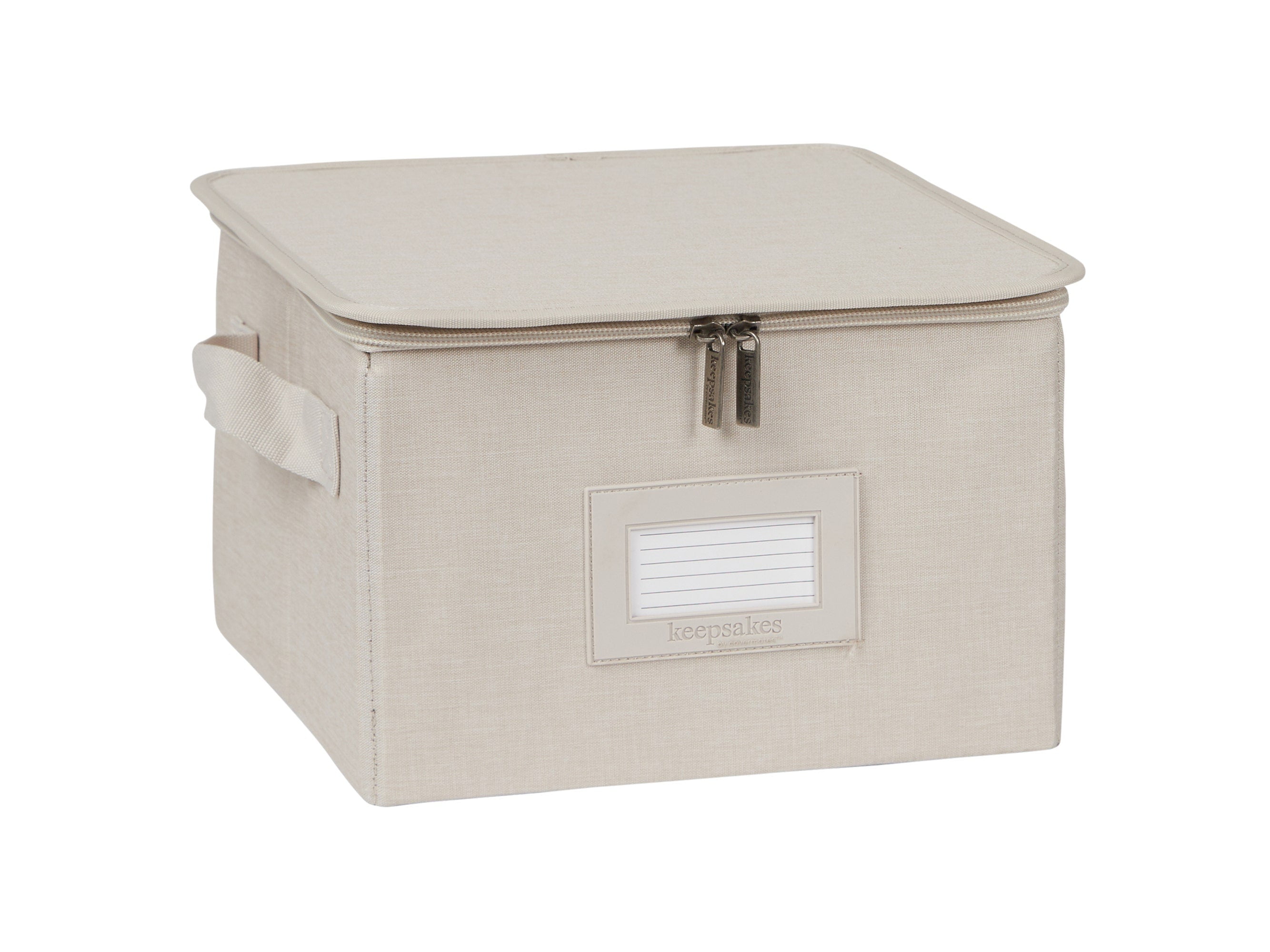 Covermates Keepsakes - Zip-Top Storage Box - Heavy Duty Polyester ...