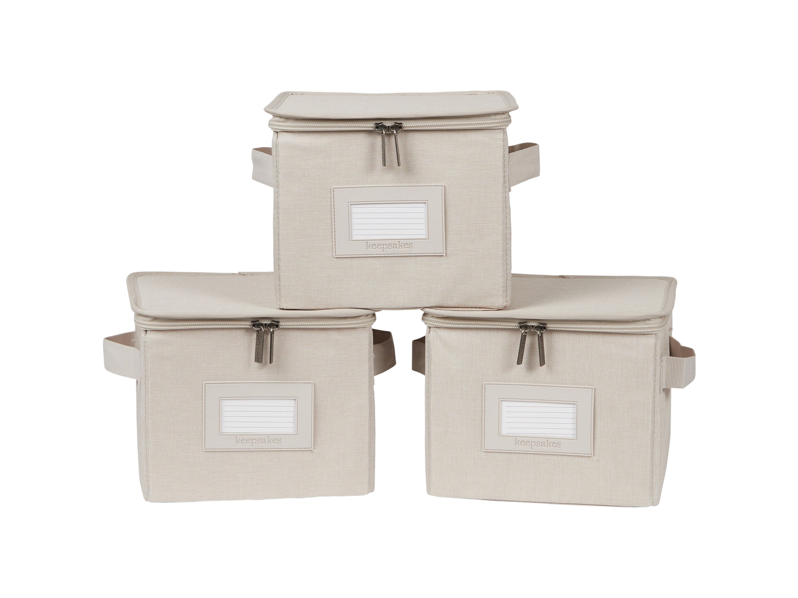 Polyester Storage Box Covermates Keepsakes - Zip-Top Storage Box - Heavy Duty Polyester ...
