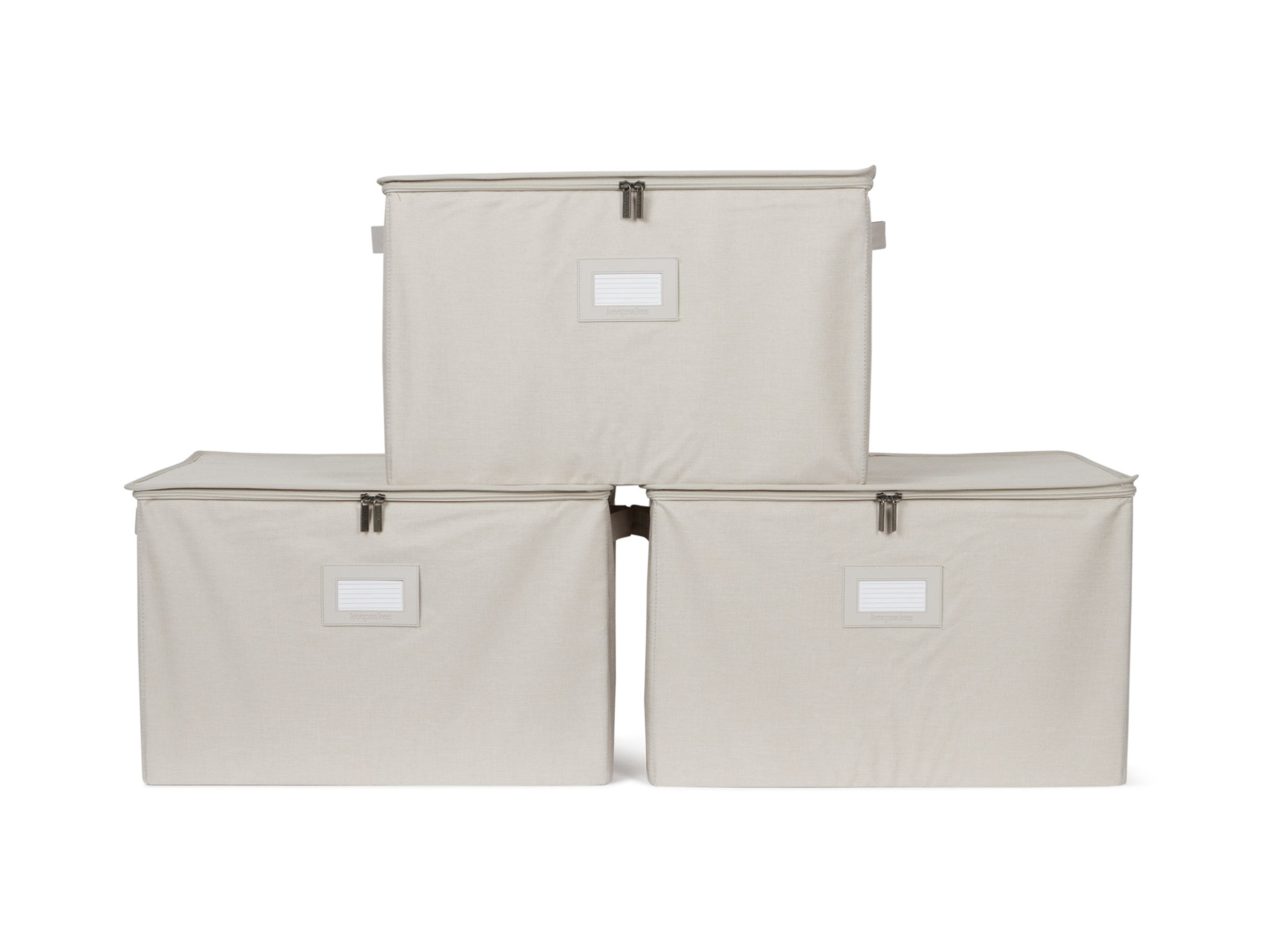 Covermates Keepsakes - Zip-Top Storage Box - Heavy Duty Polyester ...