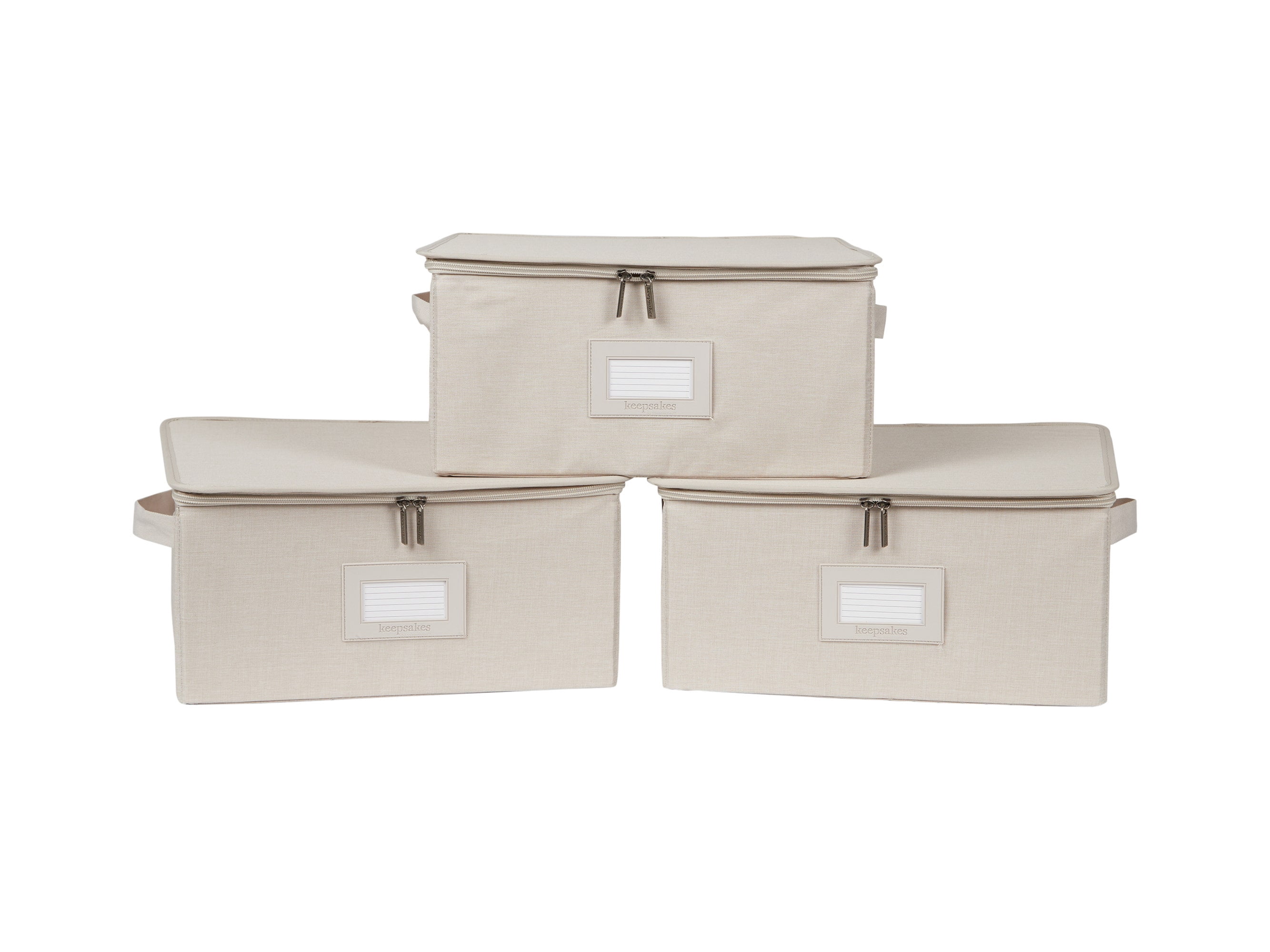 Covermates Keepsakes - Zip-Top Storage Box - Heavy Duty Polyester ...