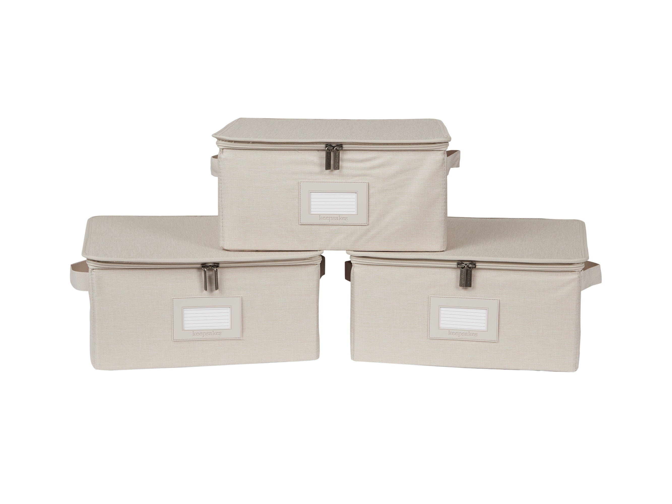 Covermates Keepsakes - Zip-Top Storage Box - Heavy Duty Polyester ...