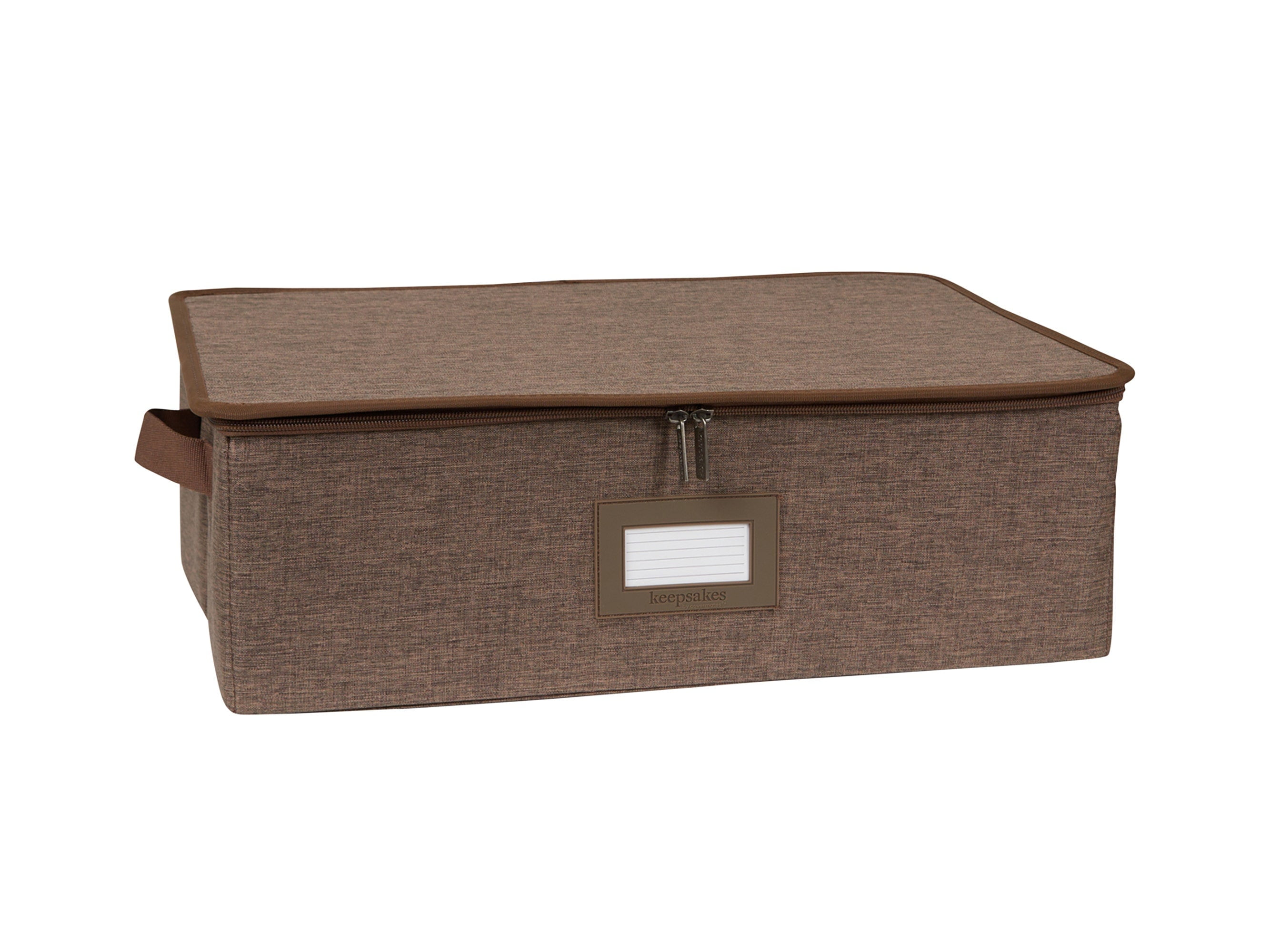 Covermates Keepsakes - Zip-Top Storage Box - Heavy Duty Polyester ...