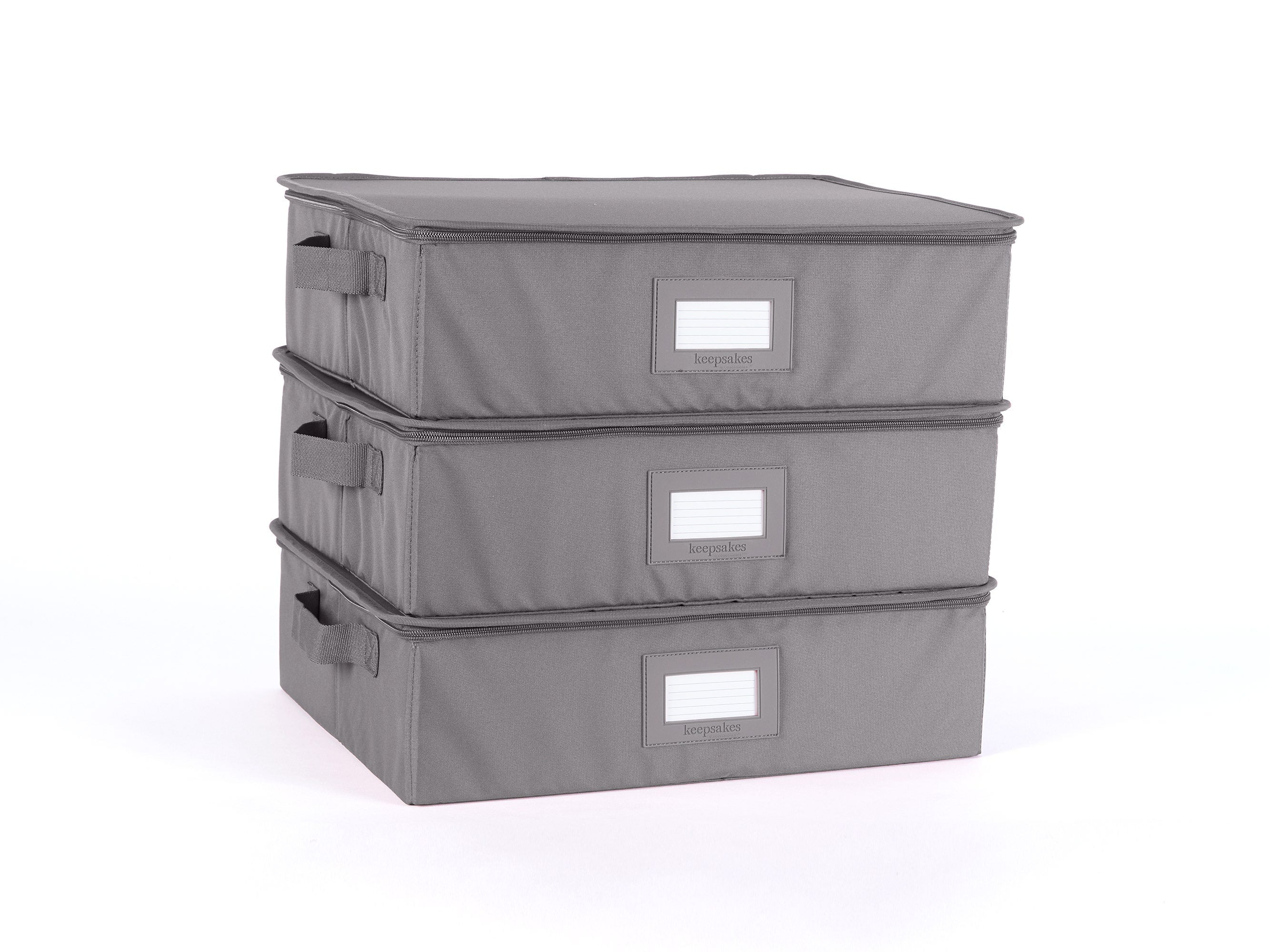 Covermates Keepsakes - Zip-Top Storage Box - Heavy Duty Polyester ...