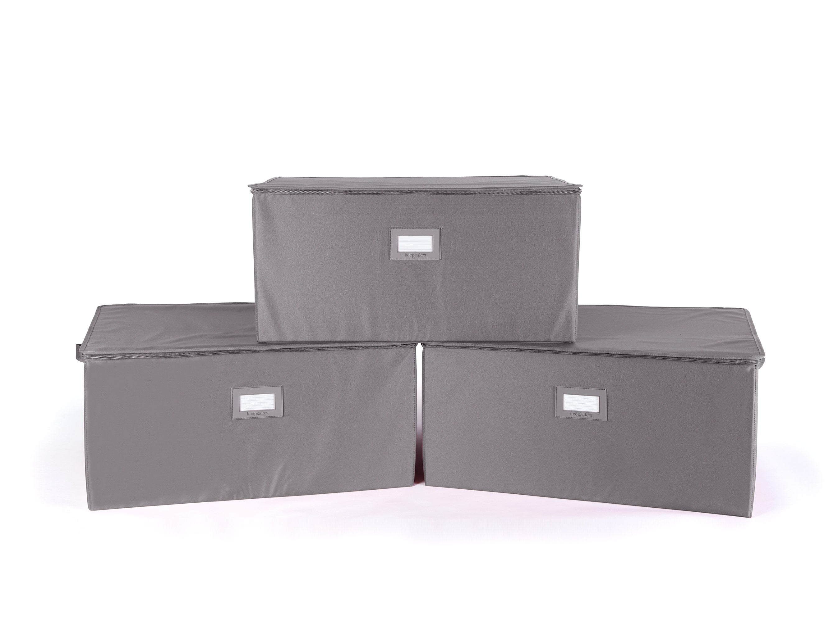 Covermates Keepsakes - Zip-Top Storage Box - Heavy Duty Polyester ...