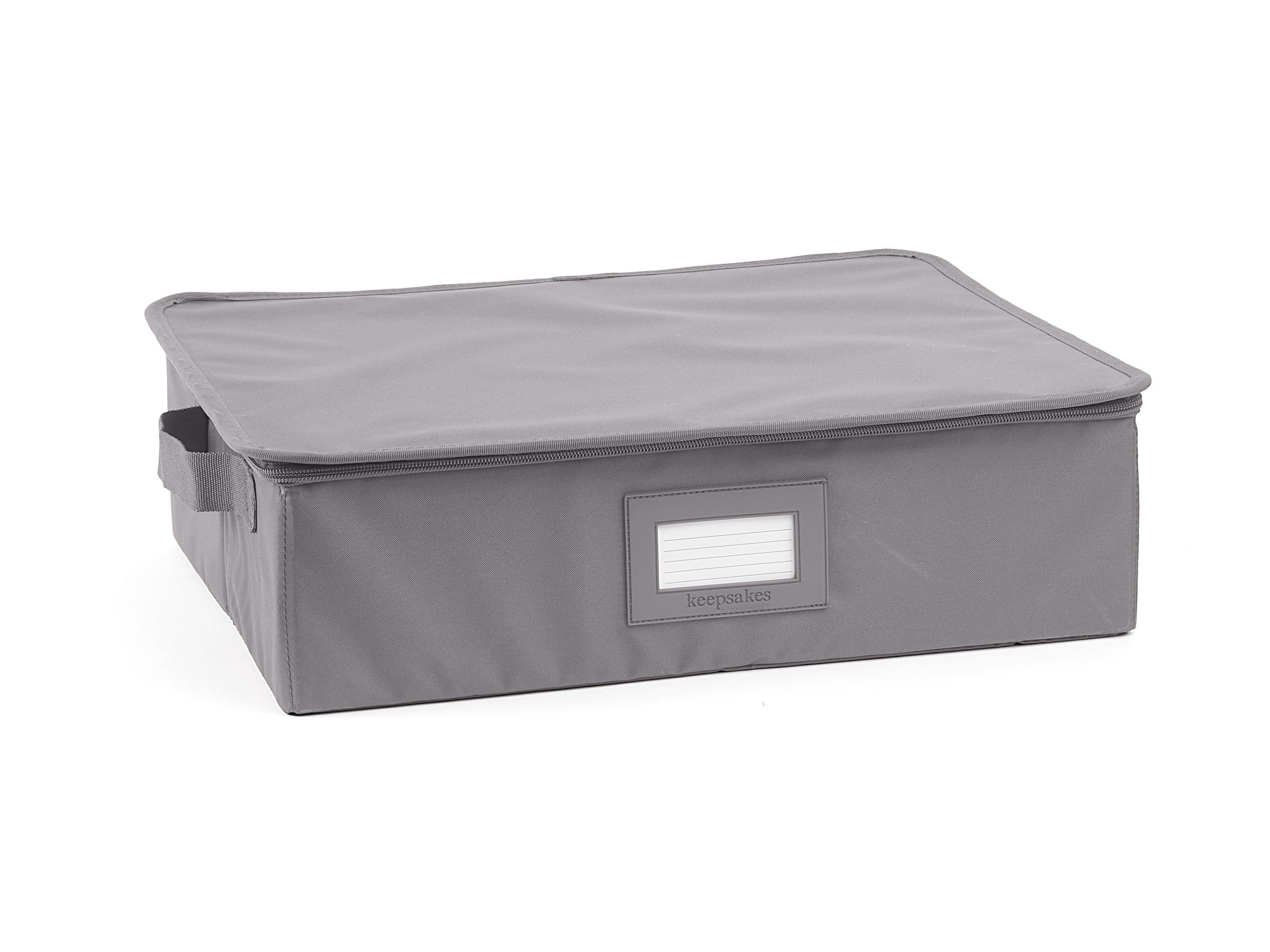 Covermates Keepsakes - Zip-Top Storage Box - Heavy Duty Polyester ...