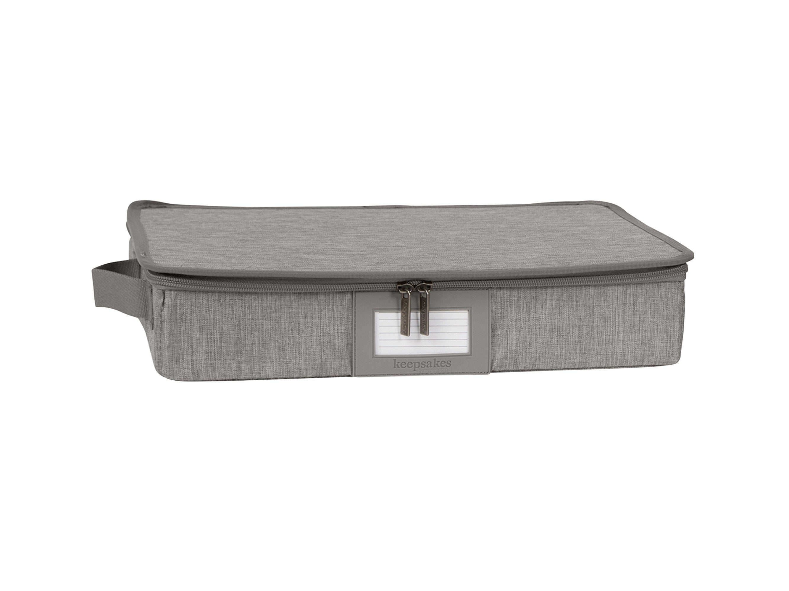 Covermates Keepsakes - Zip-Top Storage Box - Heavy Duty Polyester ...