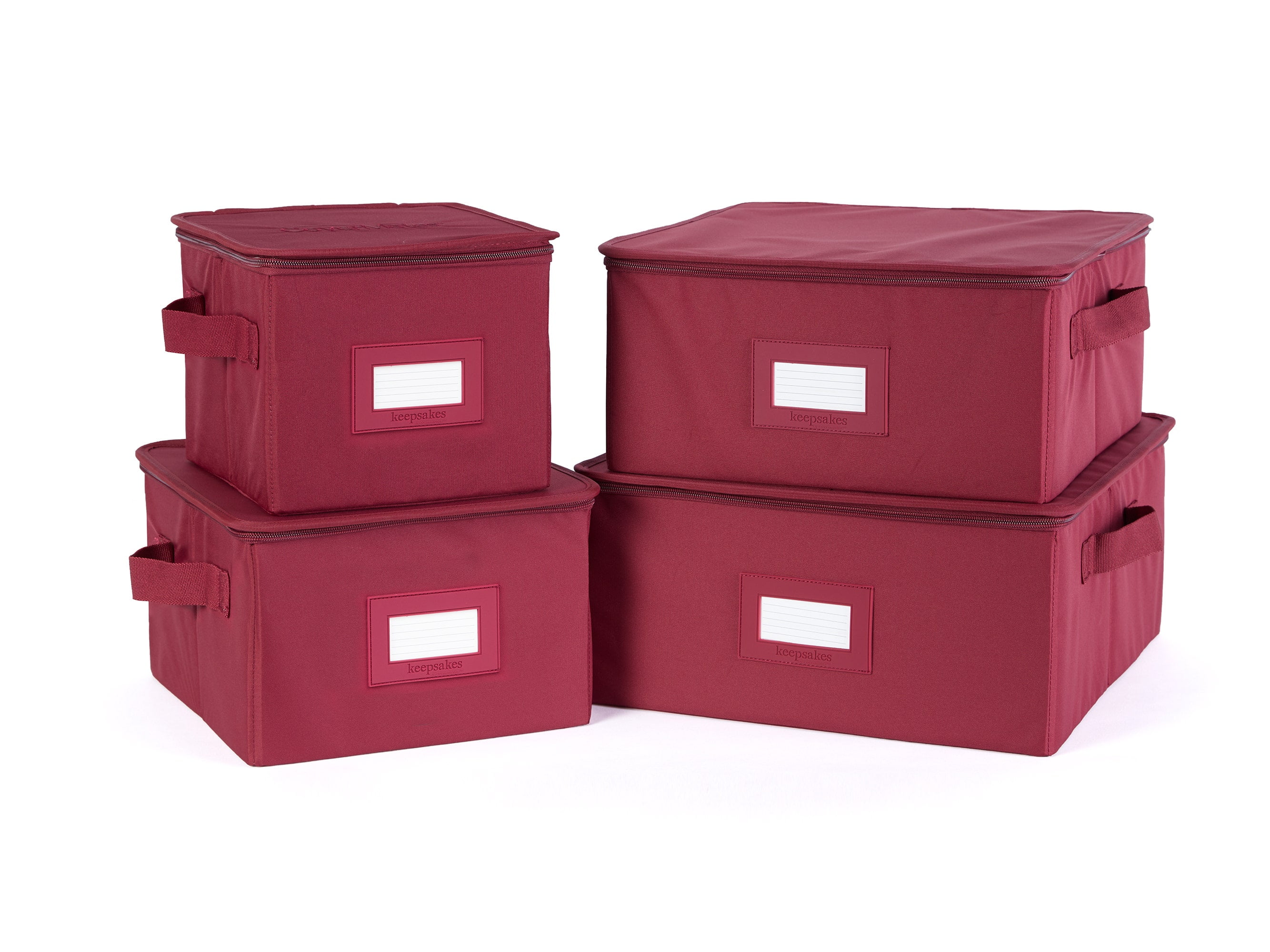 Covermates Keepsakes - Zip-Top Storage Box - Heavy Duty Polyester ...