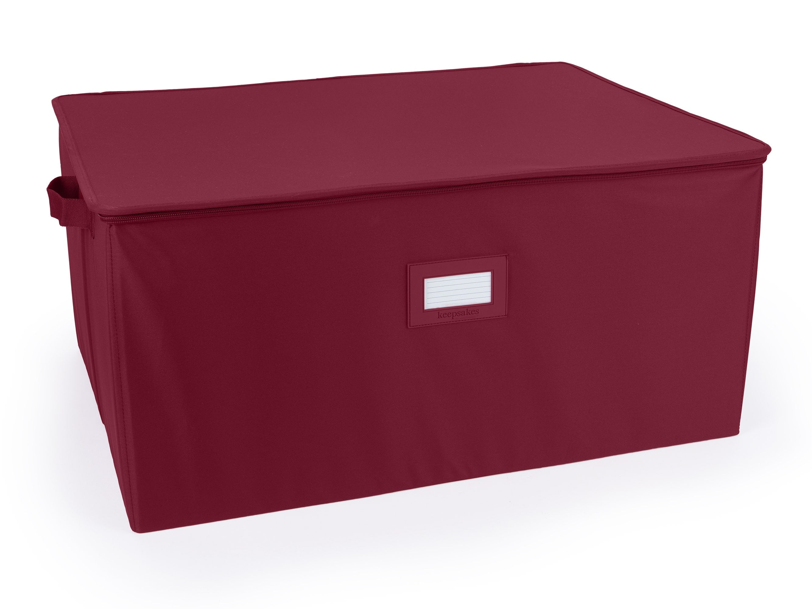 Covermates Keepsakes - Zip-Top Storage Box - Heavy Duty Polyester ...