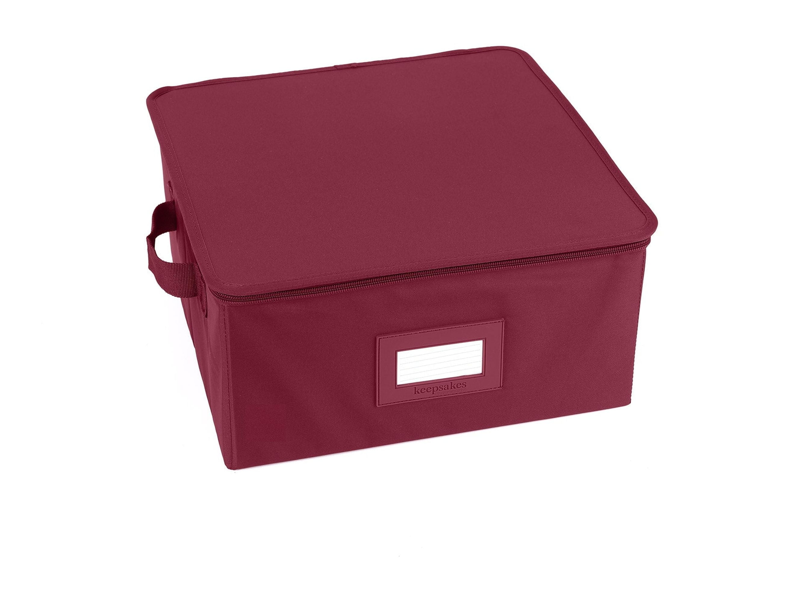 Covermates Keepsakes - Zip-Top Storage Box - Heavy Duty Polyester ...