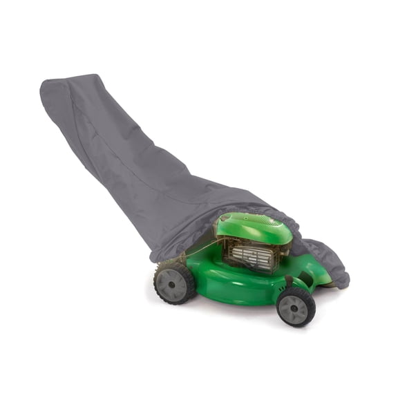 Covermates Lawn Mower Cover - Weather Resistant Polyester, Weather Resistant, Elastic Hem, AC & Equipment, 24W x 72D x 42H, Charcoal
