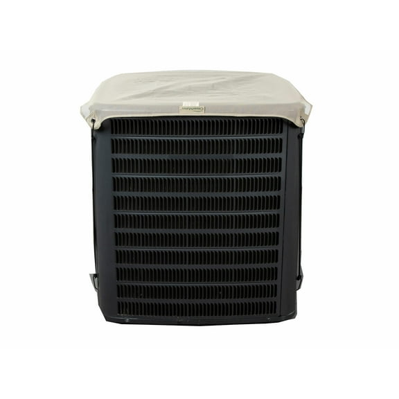 Covermates Mesh Top Air Conditioner Cover - Outdoor Protection for AC Units, Elite 300D Polyester, Mesh Top 34W x 34D, Khaki