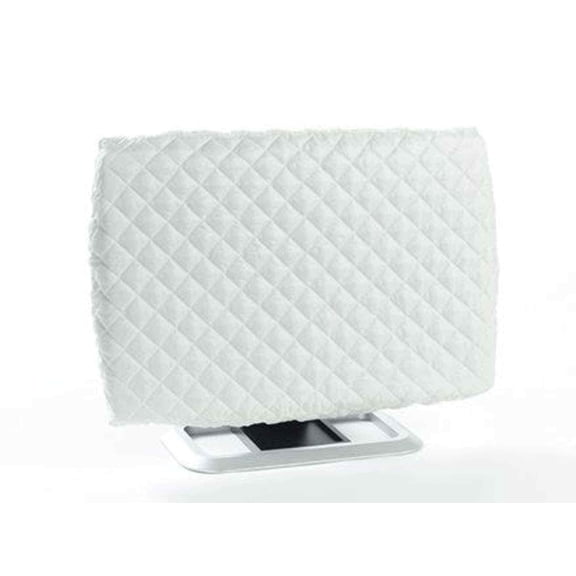 Covermates Monitor Cover Light Weight Material, Weather Resistant, TV Covers, 17W x 2.5D x 13H, Cream