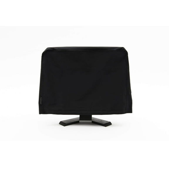 Covermates Monitor Cover - Light Weight Material, Weather Resistant, TV Covers, 17W x 3D x 13H, Black