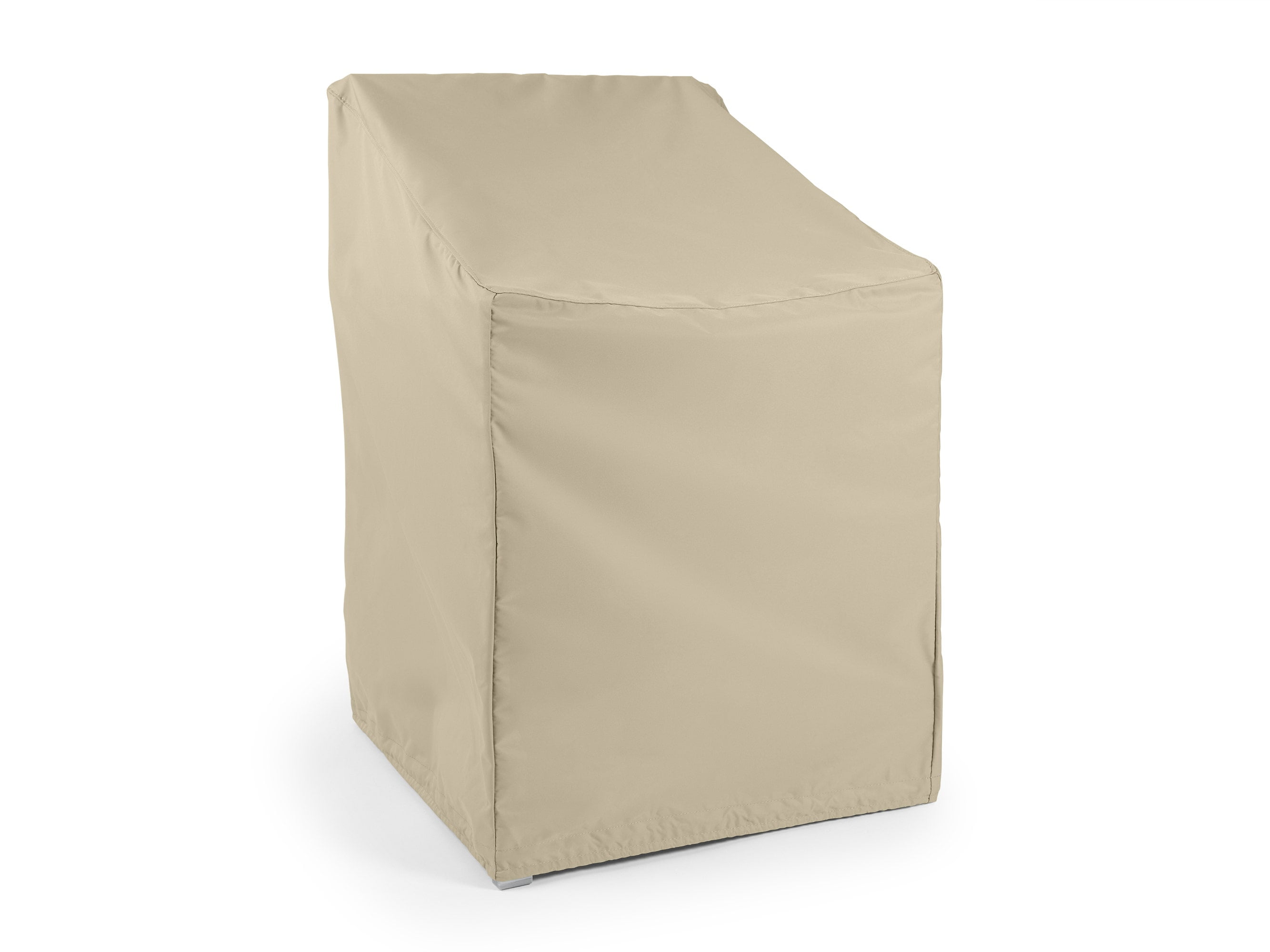 Elite Khaki Waterproof Polyester Outdoor Chair Cover with Buckle Straps