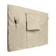 thumbnail image 1 of Covermates Outdoor Full TV Cover - Various Sizes, Durable Polyester, Weatherproof, Dustproof, Remote Pouch, Outdoor TV Covers, 46-49 Inch Screen Size, Khaki, 1 of 9