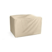Covermates Outdoor Modular Club Chair Cover - Water Resistant Polyester, Drawcord Hem, Mesh Vents, Seating and Chair Covers-Khaki