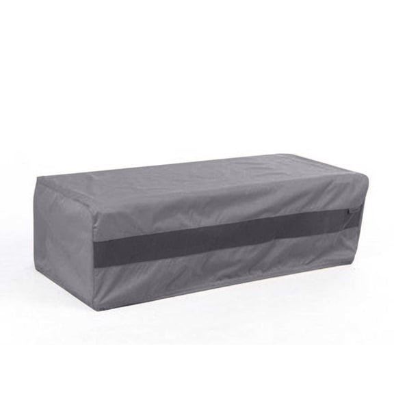 Covermates Outdoor Ottoman Cover - 32"W x 24"L x 18"H, 300D Polyester, All-Weather