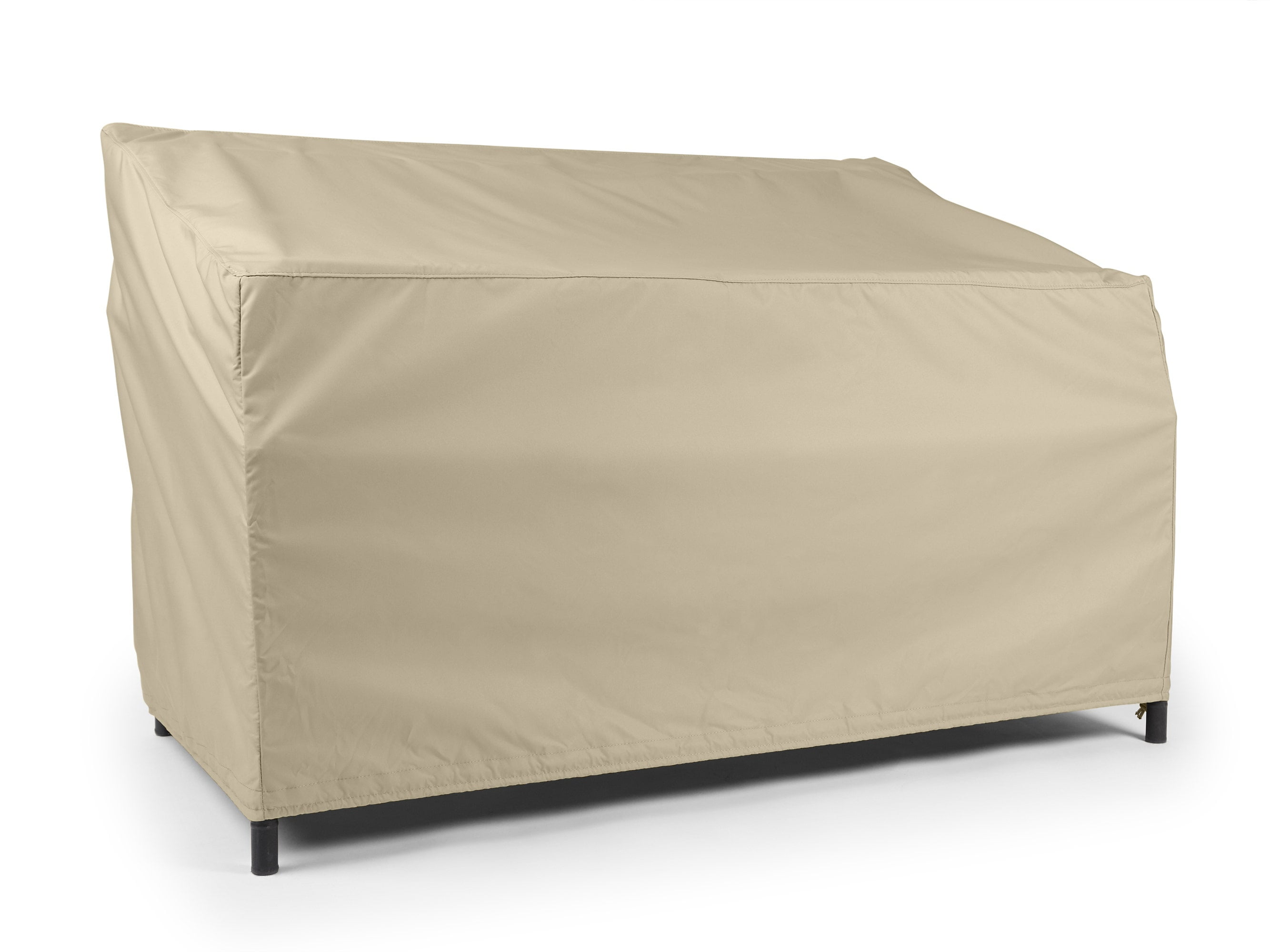 Elite Khaki Water-Resistant Polyester Outdoor Sofa Cover