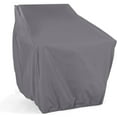 thumbnail image 1 of Covermates Outdoor Squared Back Adirondack Chair Cover - Water Resistant Polyester, Drawcord Hem, Mesh Vents, Seating and Chair Covers, 30W x 38D x 36H, Charcoal, 1 of 8