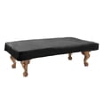 thumbnail image 1 of Covermates Outdoor 8FT Pool Table Cover - Water-Resistant Vinyl, Mesh Vents - Black, 1 of 7
