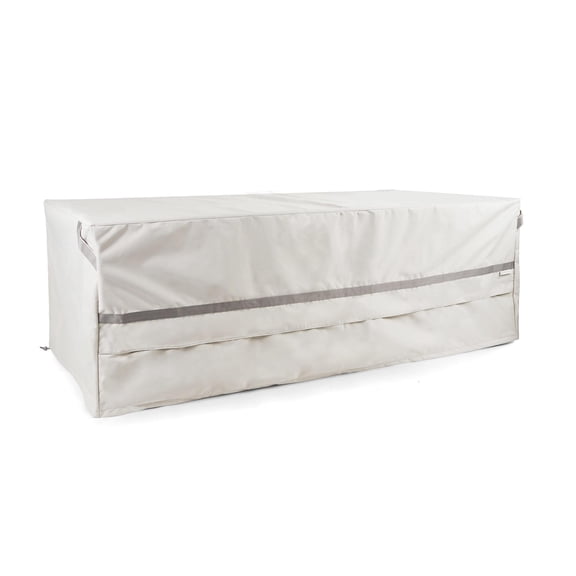 Covermates Outdoor Ottoman Cover - 50"W x 30"L x 25"H, 900D Polyester, Weatherproof