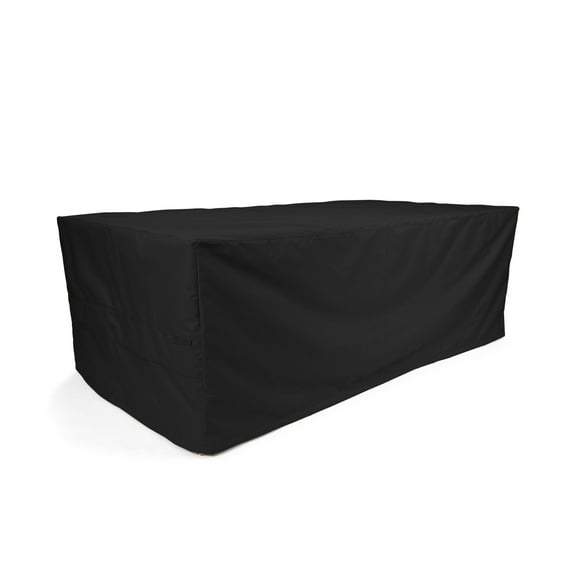 Covermates Ultima Rectangular Poker Table Cover – Heavy-Duty 600D Ripstop Polyester All-Weather Protection, Water-Resistant Game Table Cover with Drawcord and Buckle Straps