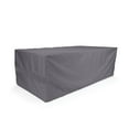 thumbnail image 1 of Covermates Rectangular Outdoor Poker Table Cover, All-Weather Protection, 86x42, Charcoal, 1 of 8