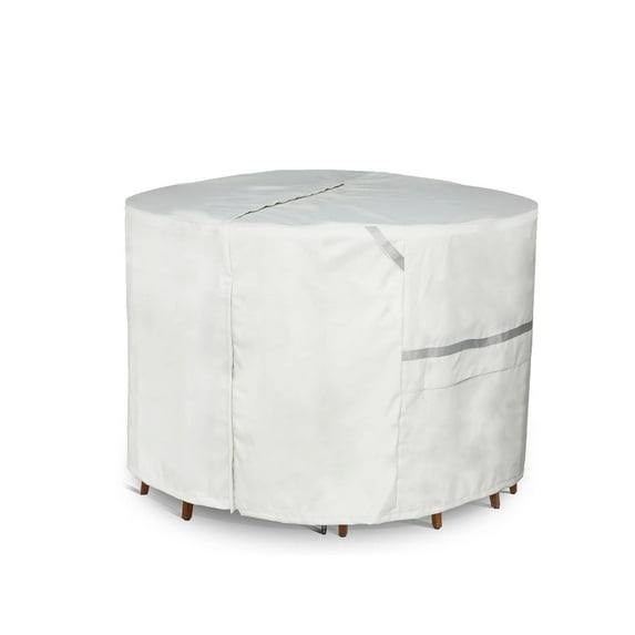 Covermates Outdoor Cover for Dining Sets with Umbrellas - 120"DIA x 30"H, 900D Polyester, Weatherproof