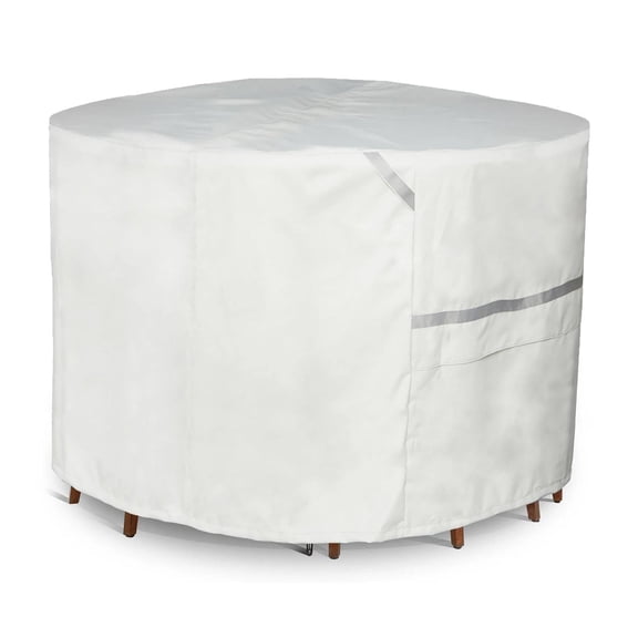 Covermates Outdoor Dining Set Cover - 54"DIA x 25"H, 900D Polyester, Weatherproof