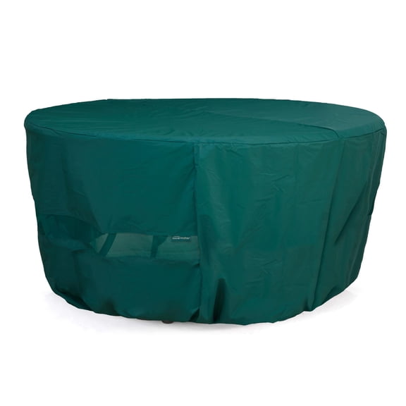 Covermates Outdoor/Patio Table Cover - 36"DIA x 35"H, Durable Vinyl, Water-Resistant
