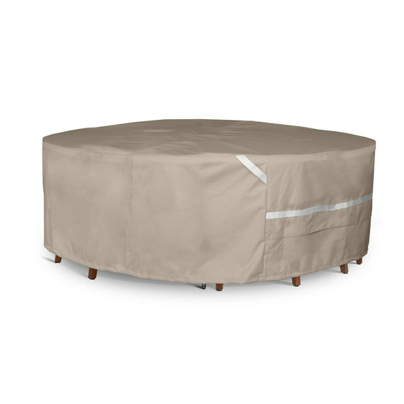 Covermates Fire Pit & Chair Set Cover - 72"DIA x 30"H, 900D Polyester, Weatherproof