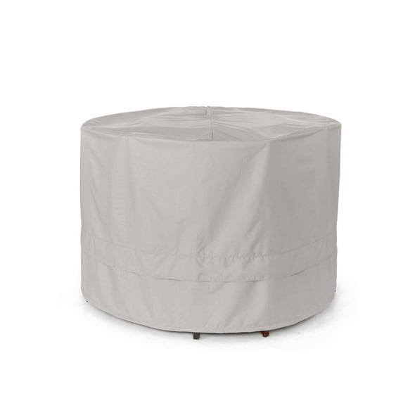 Covermates Round Fire Pit Cover - 48"DIA x 25"H, 600D Polyester, Rip-Resistant