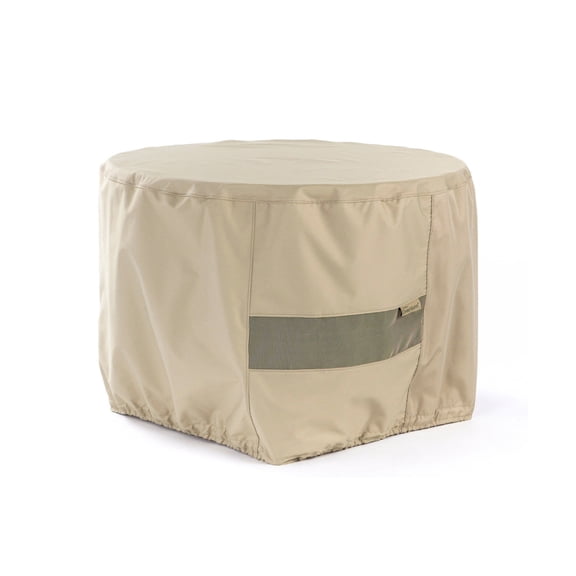 Covermates Round Fire Pit Cover - 30"DIA x 18"H, 300D Polyester, All-Weather