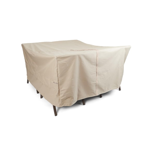 Covermates Outdoor Cover for Dining Sets with Umbrellas - 76"W x 76"D x 30"H, 600D Polyester, Rip-Resistant