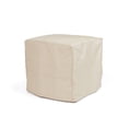 thumbnail image 1 of Covermates Square Dining Table Cover - Heavy-Duty Polyester, Weather Resistant, Covered Mesh Vent, Patio Table Covers, 26W x 26D x 25H, Ripstop Tan, 1 of 8