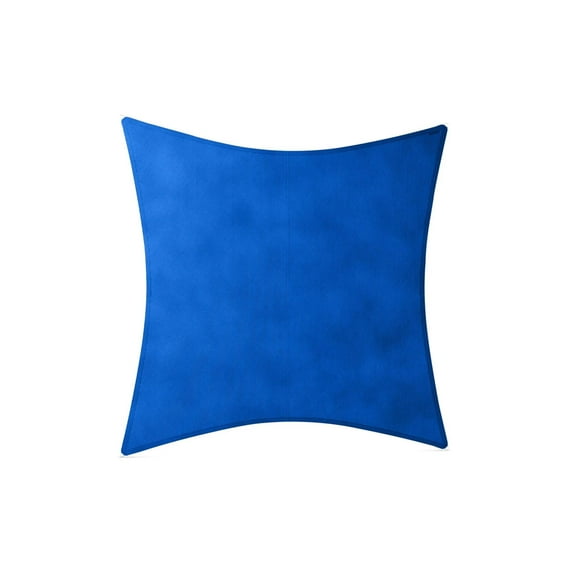 Covermates Square/Rectangular Shade Sail - Heavy-Duty Knit Shade Fabric, High UV-Resistance, Rust-Free Grommets, Cobalt Blue