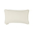 thumbnail image 1 of Covermates Throw Pillow - Weather Resistant, Full Side Zipper, LuxeGuard Collection, Ivory, 1 of 7