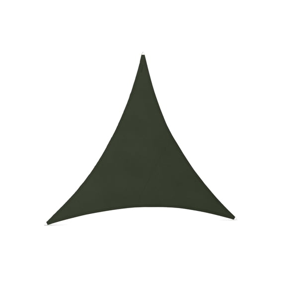 Covermates Triangular Shade Sail, High‑Density UV Sun Canopy, 10'x10'x10'