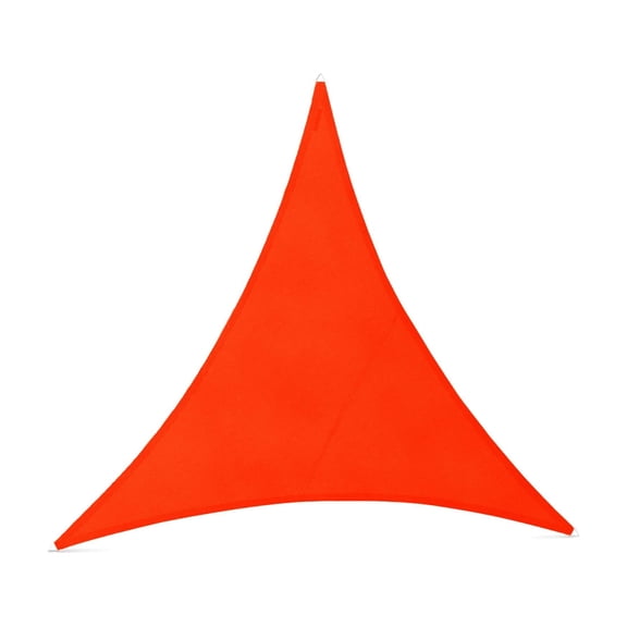 Covermates Triangular Shade Sail, High‑Density UV Sun Canopy, 20'x20'x20'