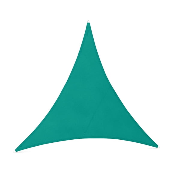 Covermates Triangular Shade Sail, High‑Density UV Sun Canopy, 12'x12'x12'