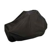 Covermates Zero Turn Mower Cover - Light Weight Material, Weather Resistant, Elastic Hem, AC & Equipment, 50W x 80D x 48H inches, Black