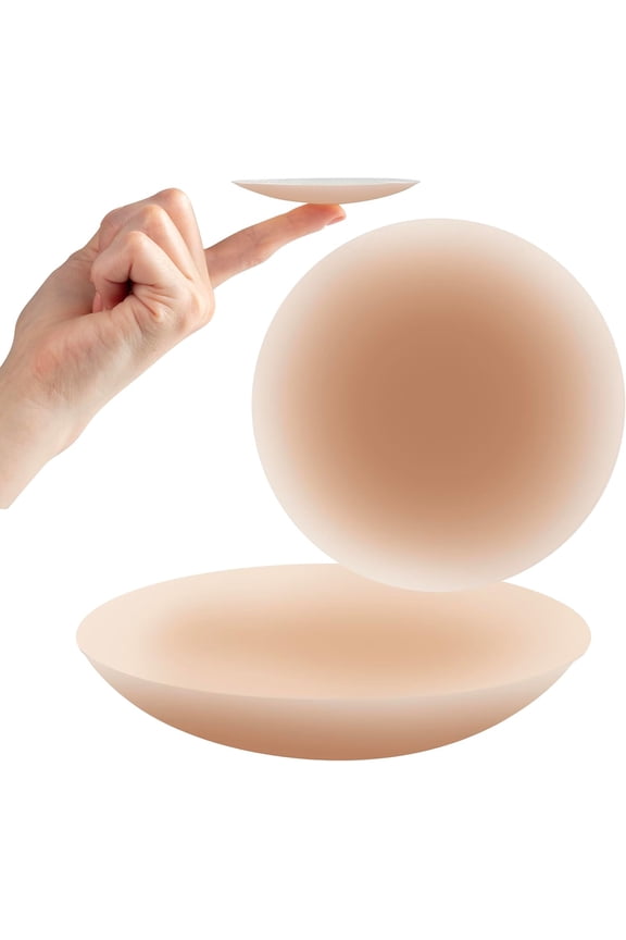Covers (6 cm) Sweat Proof 100% Silicone Adhesive Breast Pasties